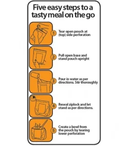 Beef Mince - 160gm -Nomad Outdoor back country freeze dried mince 160gm hiking backpacking food nutrients sustanence bushwalking mountain equipment3