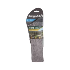 Bridgedale Mens Hike Light Weight Comfort Socks -Nomad Outdoor bridgedale mens hike lightweight merino comfort boot cut socks grey 3 scaled