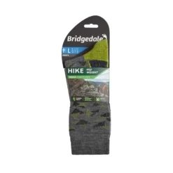 Bridgedale Mens Hike Mid Weight Performance Socks -Nomad Outdoor bridgedale mens midweight merino performance boot cut socks greypattern 3 scaled