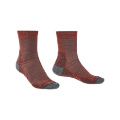 Bridgedale Mens Hike Ultra Light T2 Performance Socks -Nomad Outdoor bridgedale mens ultralight merino performance crew socks orange 1 scaled
