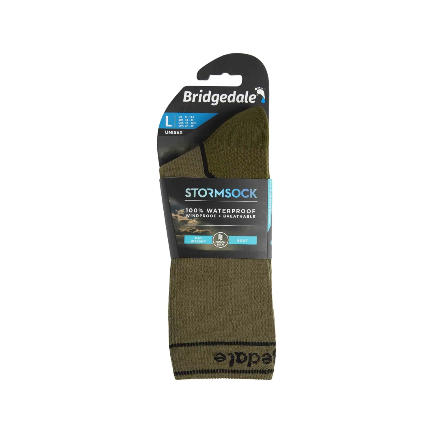 Bridgedale Storm Waterproof Sock Mid Weight Boot Cut 3 Bridgedale Storm Waterproof Sock Mid Weight Boot Cut - Image 3