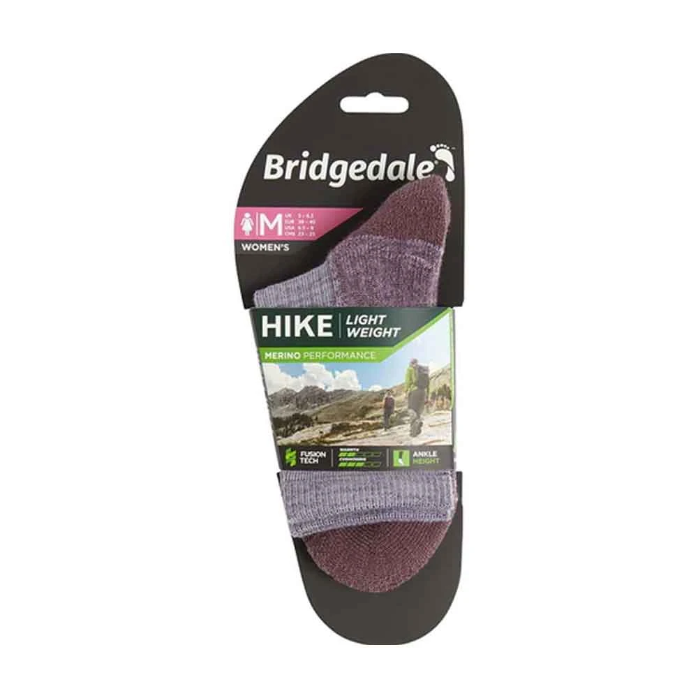 Bridgedale Womens Hike Light Weight Performance Ankle Socks 2 Bridgedale Womens Hike Light Weight Performance Ankle Socks - Image 2