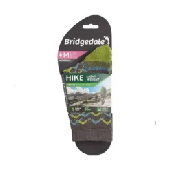 Bridgedale Womens Hike Light Weight Performance Ankle Socks 7 Bridgedale Womens Hike Light Weight Performance Ankle Socks -Nomad Outdoor bridgedale womens hike lightweight peformance merino ankie socks brown lime 2