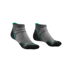 Bridgedale Womens Hike Ultra Light T2 Performance Low Cut Socks -Nomad Outdoor bridgedale womens ultra light t2 merino performance low cut socks grey surf 1 scaled