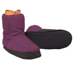 Exped Camp Booties - Insulated Hut Booties -Nomad Outdoor exped inulated camp bootys dark violet