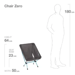 Nomad Outdoor -Nomad Outdoor helinox chair zero ultralight camp chair black 5