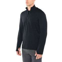 Icebreaker Mens Original Long Sleeve Half Zip 7 Icebreaker Mens Original Long Sleeve Half Zip -Nomad Outdoor icebreaker mens original ls half zip black 4