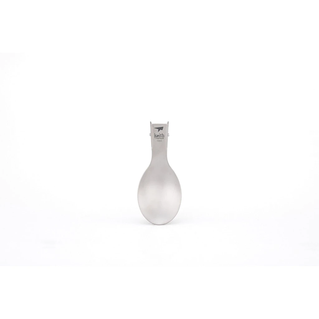 Folding Titanium Spoon - 5302 2 Folding Titanium Spoon - 5302 - Image 2