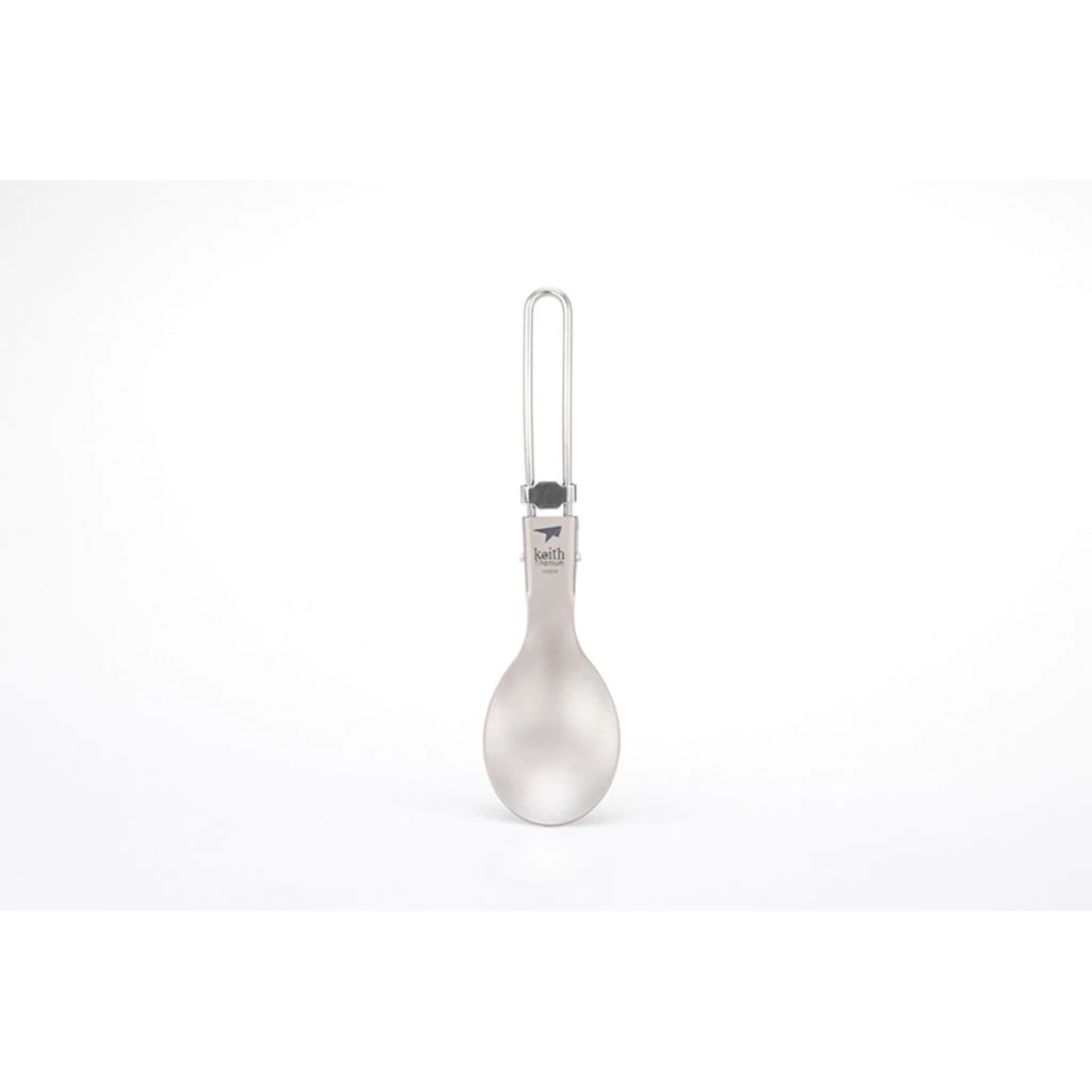 Folding Titanium Spoon - 5302 1 Folding Titanium Spoon - 5302