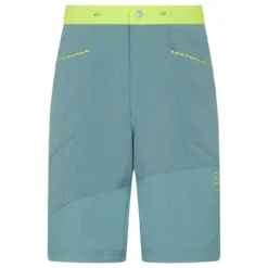 La Sportiva Taku Shorts -Nomad Outdoor la sportiva mens taku climbing shorts pine kiwi 1
