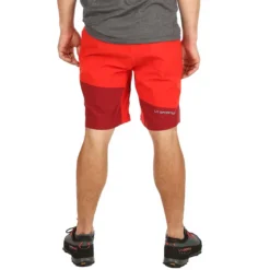 La Sportiva Taku Shorts -Nomad Outdoor la sportiva mens taku climbing shorts poppy chilli 5