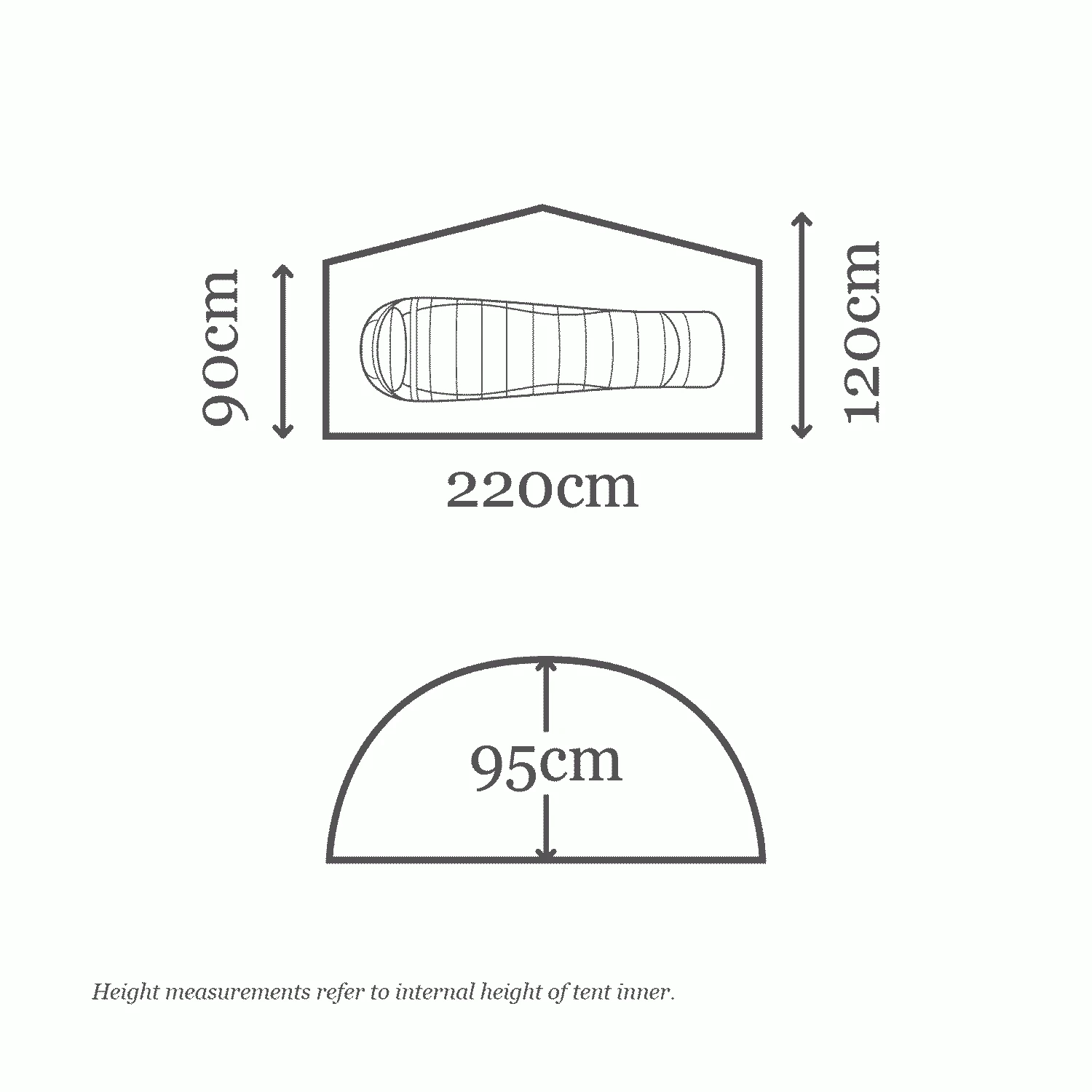 Moondance 1 Tent - 1 Person 3 Season Light Hiking Tent 2 Moondance 1 Tent - 1 Person 3 Season Light Hiking Tent - Image 2