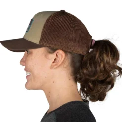 Outdoor Research Advocate Trucker Cap -Nomad Outdoor outdoor research advocate trucker cap cafe on head side