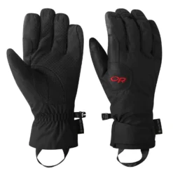 Outdoor Research Bitterblaze Gloves - With Primaloft Aerogel -Nomad Outdoor outdoor research bitterblaze gloves black tomato 1