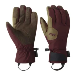 Outdoor Research Bitterblaze Gloves - With Primaloft Aerogel -Nomad Outdoor outdoor research mens bitterblaze aerogel gloves madder natural