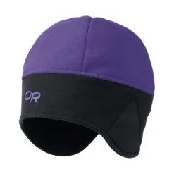 Outdoor Research Wind Warrior Hat - GORE WINDSTOPPER Beanie -Nomad Outdoor outdoor research wind warrior hat purple rain black