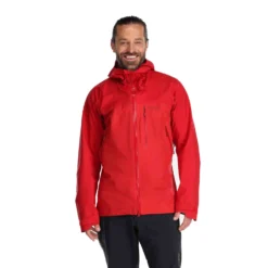 Rab Firewall Jacket -Nomad Outdoor rab mens firewall waterproof jacket ascent red 1