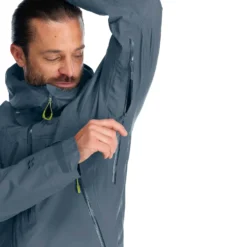 Rab Firewall Jacket -Nomad Outdoor rab mens firewall waterproof jacket orion blue 2