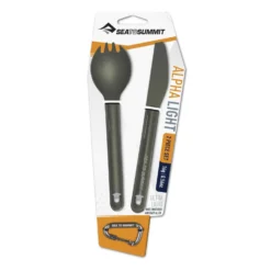 Sea To Summit Alphalight Cutlery Set 2 Piece Knife, Spork