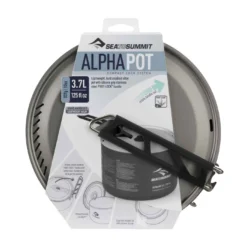 Sea To Summit Alpha Pot 3.7L - Ultralight Camp Cooking Pot -Nomad Outdoor sea to summit alpha pot 3 7 packaging