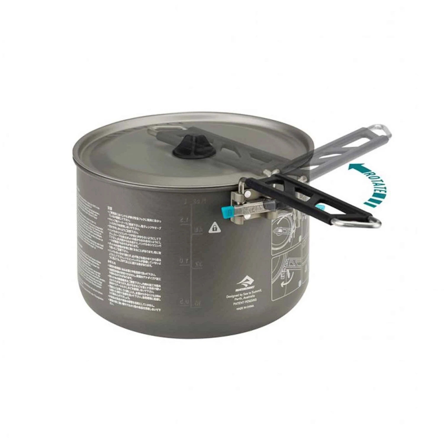 Sea To Summit Alpha 1 Pot Cook Set 2.1 6 Sea To Summit Alpha 1 Pot Cook Set 2.1 - Image 6