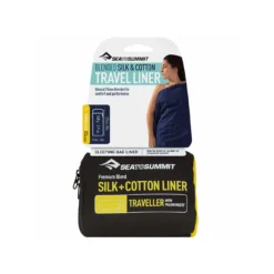 Sea To Summit Silk/Cotton Travel Liner 7 Sea To Summit Silk/Cotton Travel Liner -Nomad Outdoor sea to summit silk cotton sleeping bag liner packaging navy