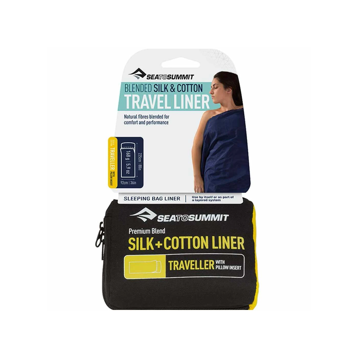 Sea To Summit Silk/Cotton Travel Liner 4 Sea To Summit Silk/Cotton Travel Liner - Image 4