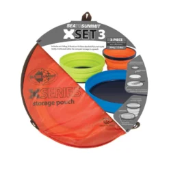 Sea To Summit Xset 3 Piece - Plate, Bowl, Mug & Pouch -Nomad Outdoor sea to summit x set 3 piece plate bowl and mug 3